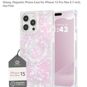 Cocomii iridescent Phone Case for iPhone 15 Pro Max 6.7 inch